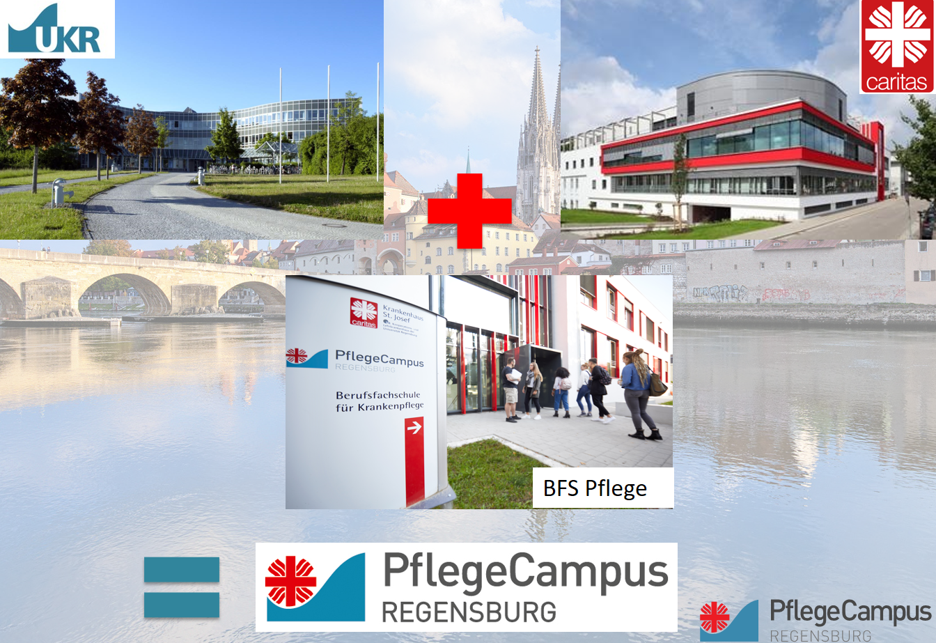 Infografik PflegeCampus Regensburg
