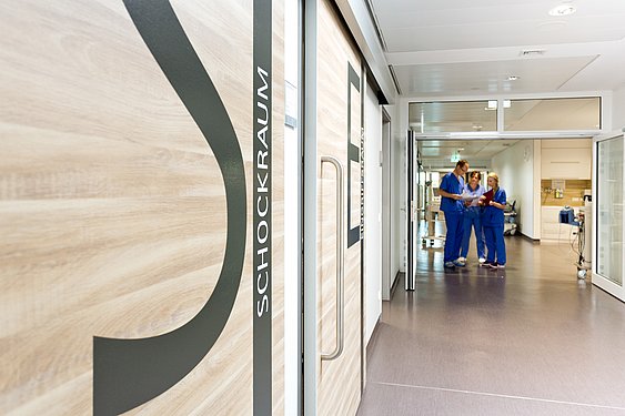 In der Notaufnahme des Caritas-Krankenhaus St. Josef