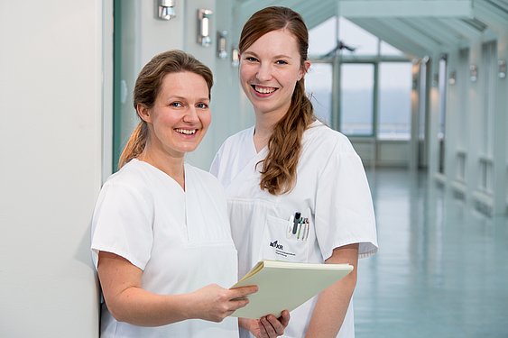 Angehende Pflegekräfte