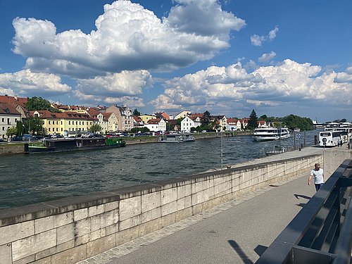 Besuch aus der Schweiz in Regensburg