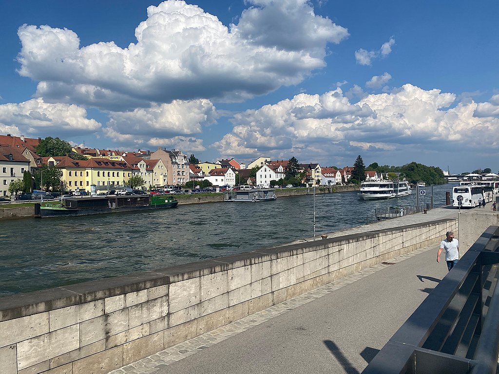 Besuch aus der Schweiz in Regensburg