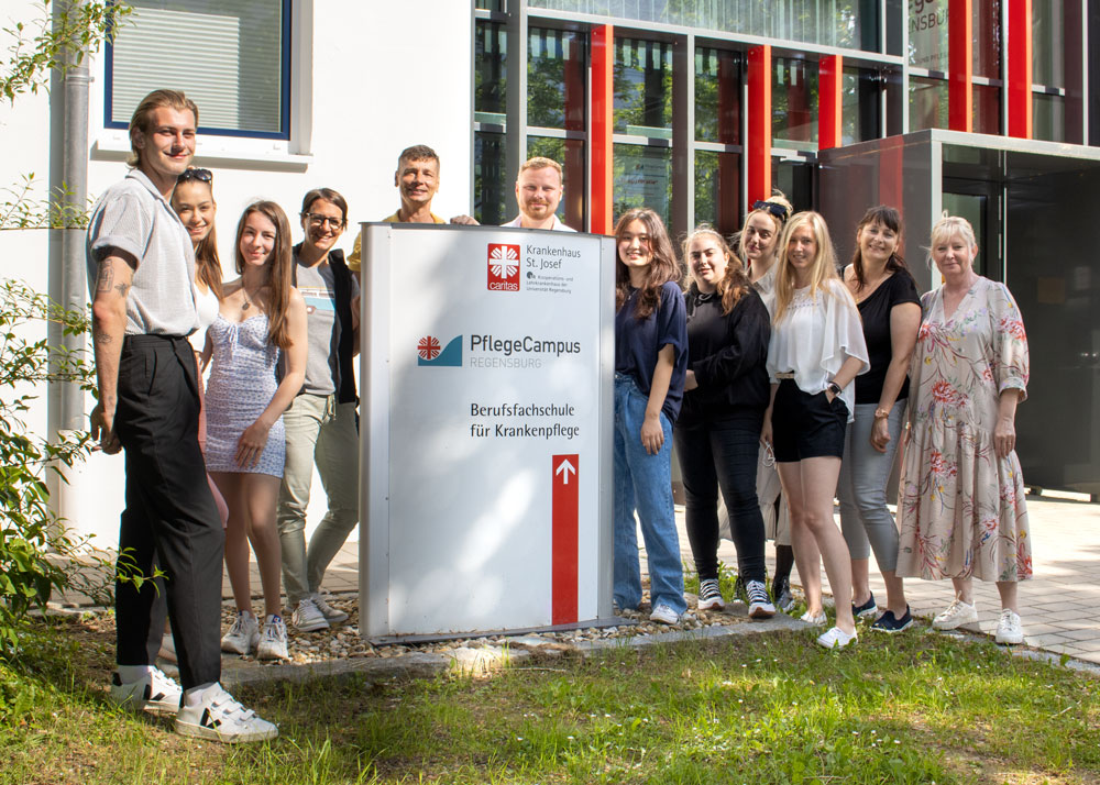 Austauschschüler berichten von ihrem Praktikum in Regensburg.