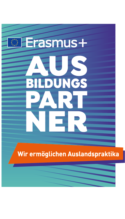 Wir sind Eramus+ Ausbildungspartner